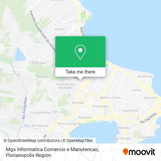 Mgs Informatica Comercio e Manutencao map