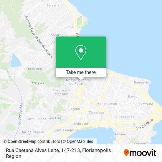 Rua Caetana Alves Leite, 147-213 map