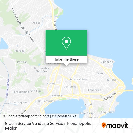 Mapa Gracin Service Vendas e Servicos