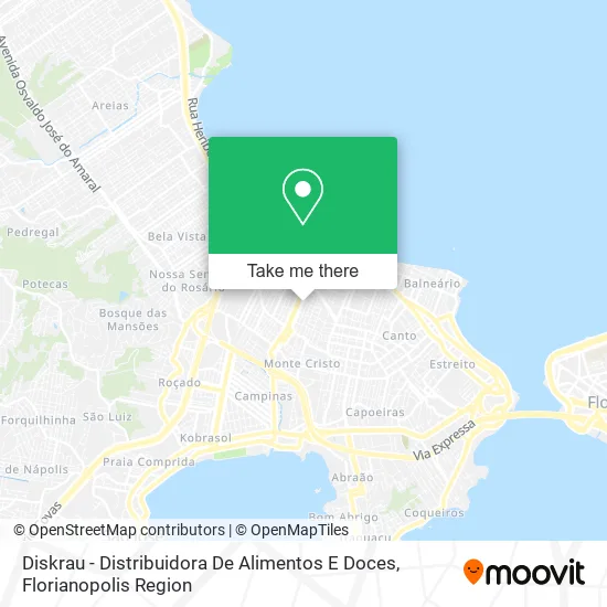 Diskrau - Distribuidora De Alimentos E Doces map