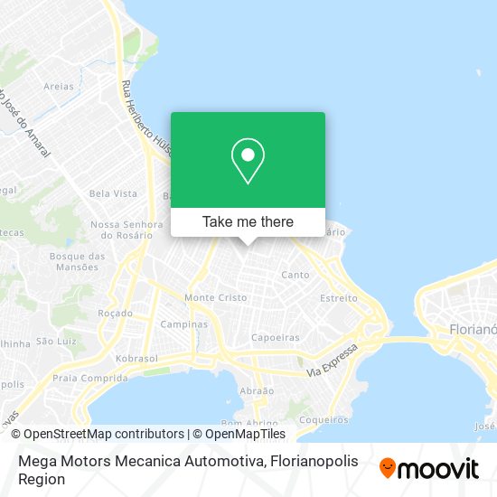 Mega Motors Mecanica Automotiva map