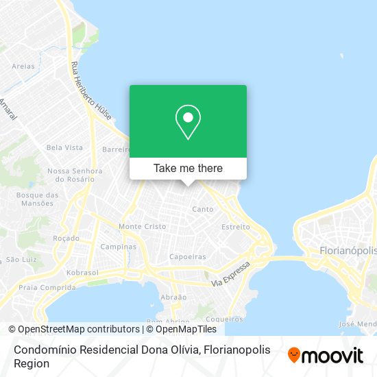 Condomínio Residencial Dona Olívia map