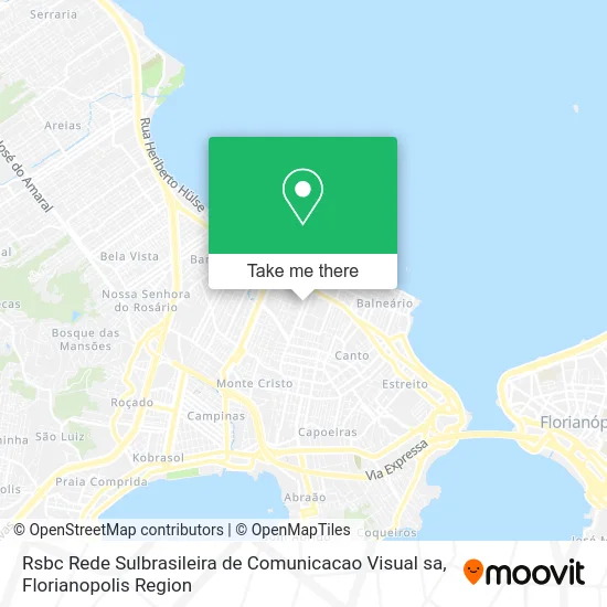 Rsbc Rede Sulbrasileira de Comunicacao Visual sa map