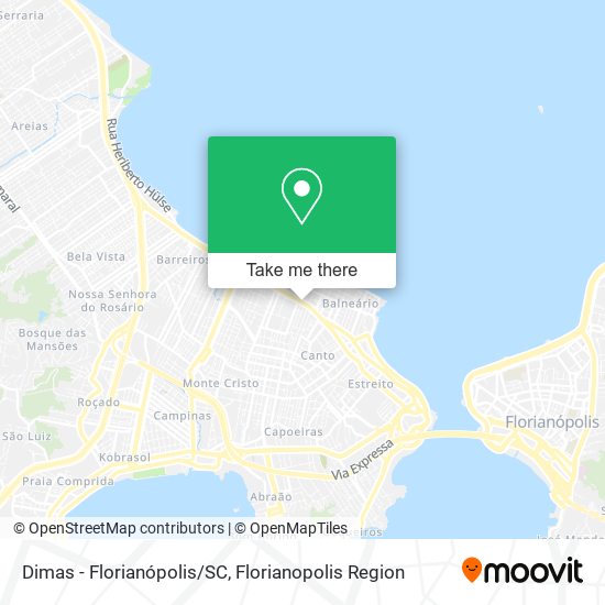 Mapa Dimas - Florianópolis/SC