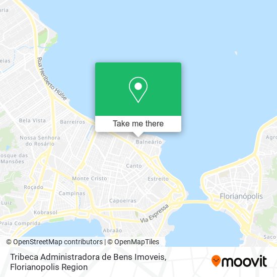 Mapa Tribeca Administradora de Bens Imoveis