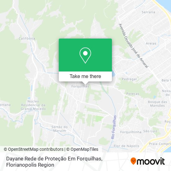 Dayane Rede de Proteção Em Forquilhas map