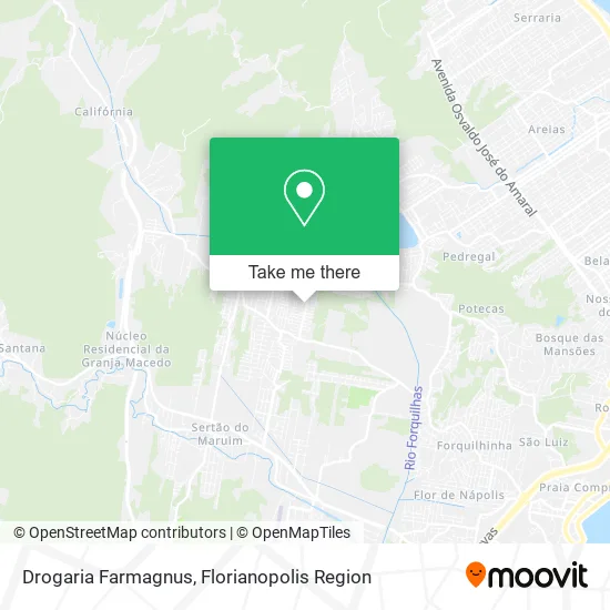 Drogaria Farmagnus map