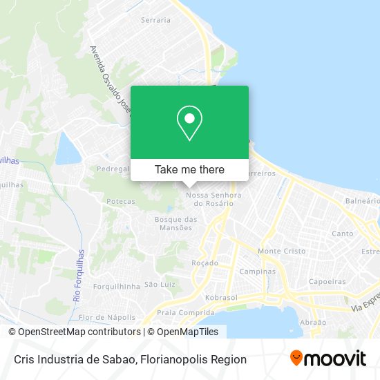 Cris Industria de Sabao map