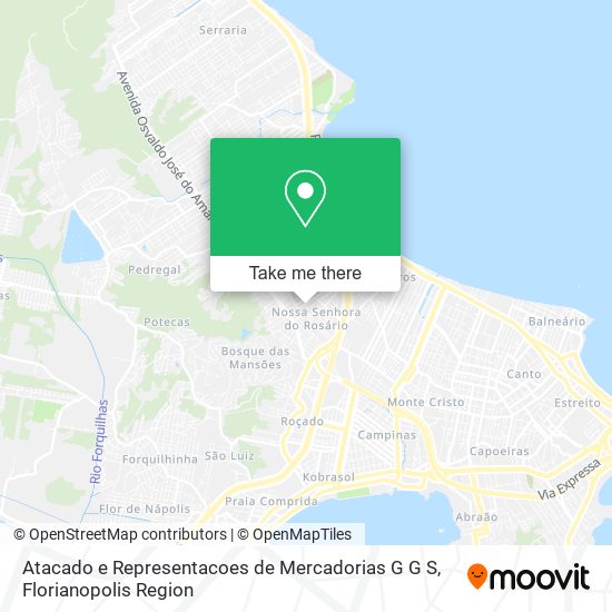 Mapa Atacado e Representacoes de Mercadorias G G S