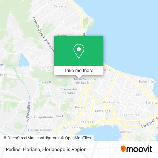 Rudinei Floriano map