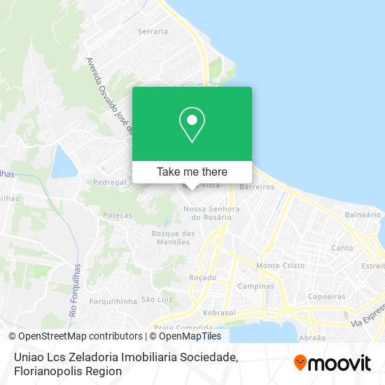 Mapa Uniao Lcs Zeladoria Imobiliaria Sociedade