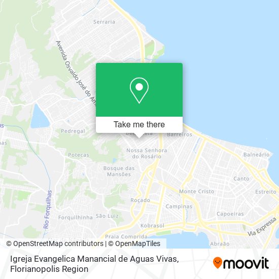Igreja Evangelica Manancial de Aguas Vivas map