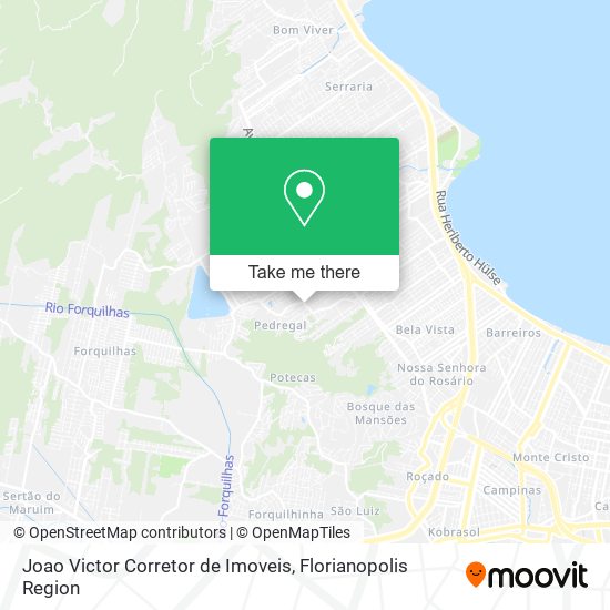 Joao Victor Corretor de Imoveis map