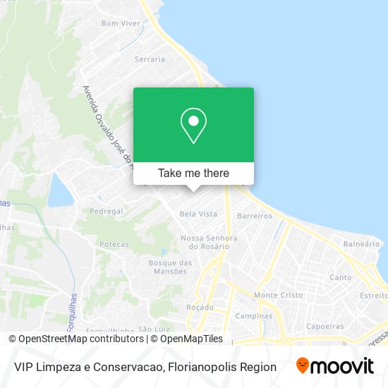 VIP Limpeza e Conservacao map