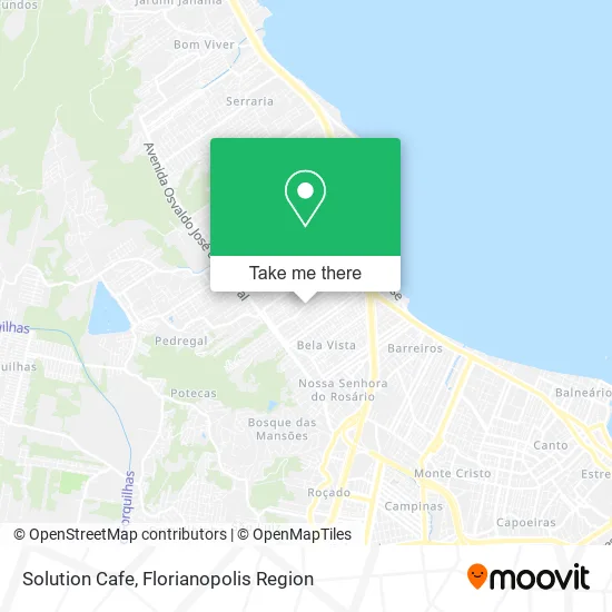 Solution Cafe map