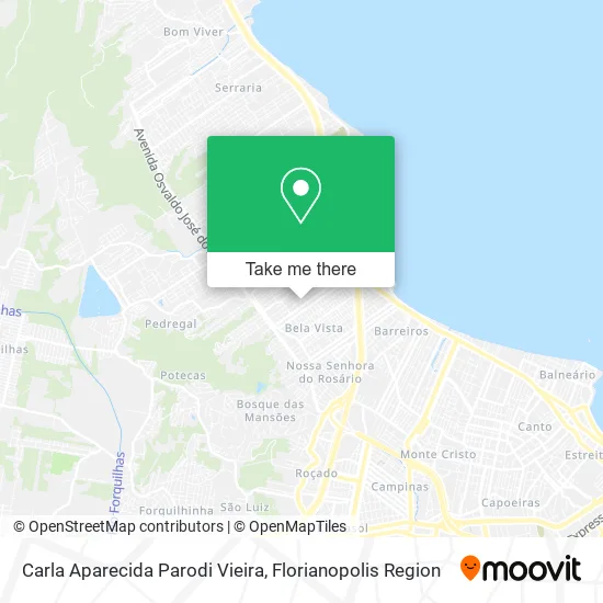 Carla Aparecida Parodi Vieira map