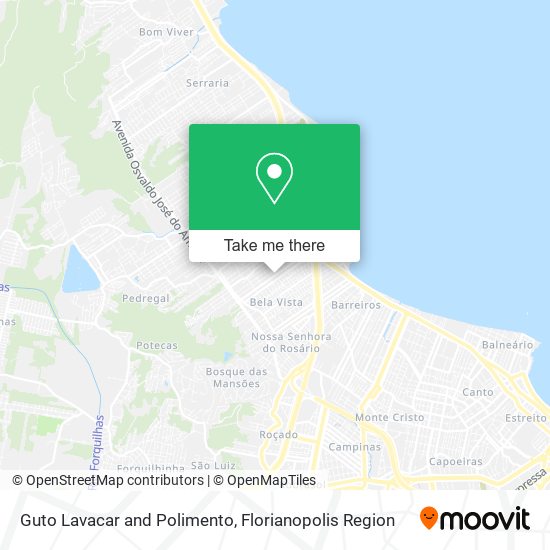 Guto Lavacar and Polimento map