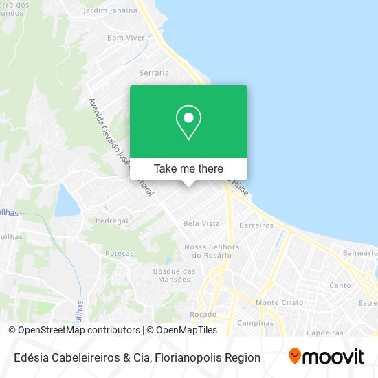 Edésia Cabeleireiros & Cia map