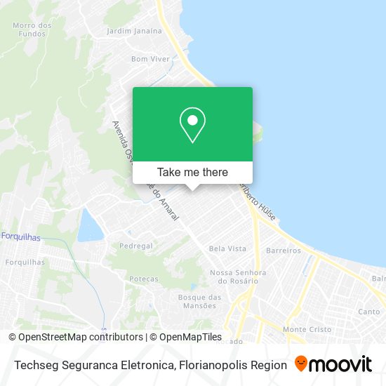 Techseg Seguranca Eletronica map