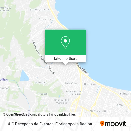 L & C Recepcao de Eventos map