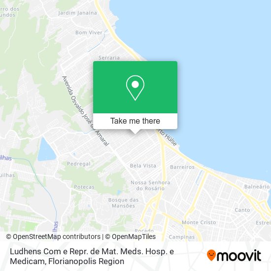 Ludhens Com e Repr. de Mat. Meds. Hosp. e Medicam map