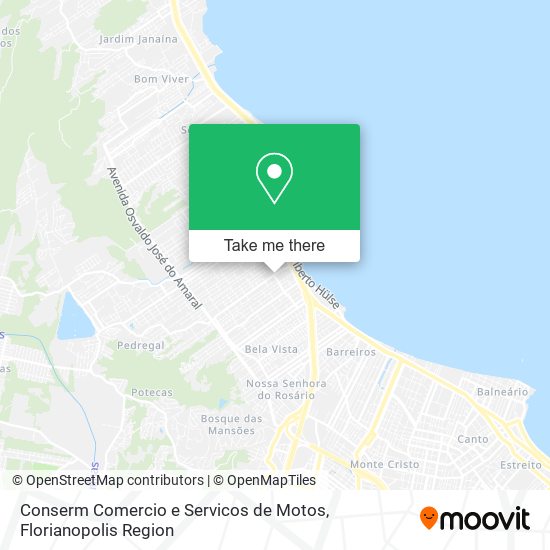 Conserm Comercio e Servicos de Motos map