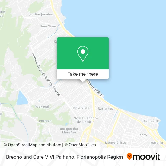 Brecho and Cafe VIVI Palhano map