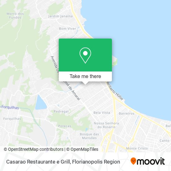 Casarao Restaurante e Grill map