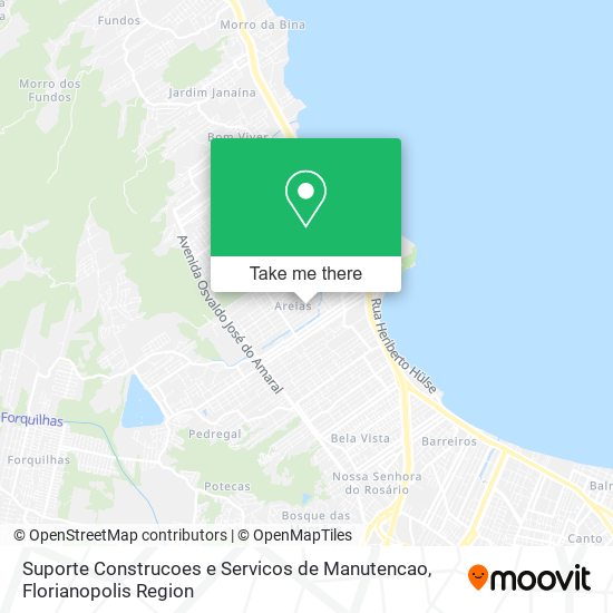 Mapa Suporte Construcoes e Servicos de Manutencao