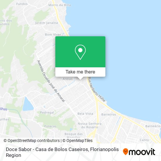 Mapa Doce Sabor - Casa de Bolos Caseiros