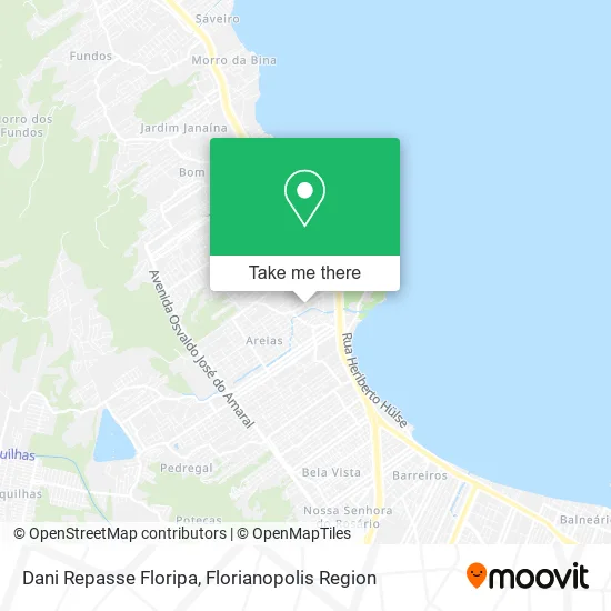 Dani Repasse Floripa map
