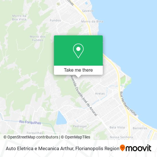 Auto Eletrica e Mecanica Arthur map