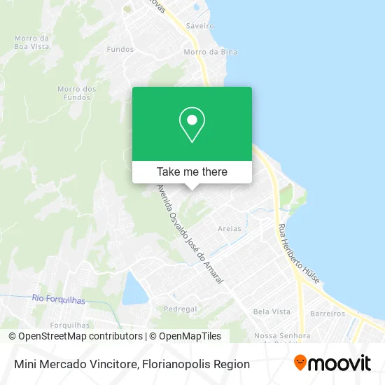 Mini Mercado Vincitore map