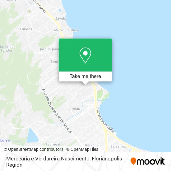 Mercearia e Verdureira Nascimento map