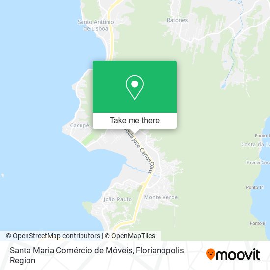 Santa Maria Comércio de Móveis map