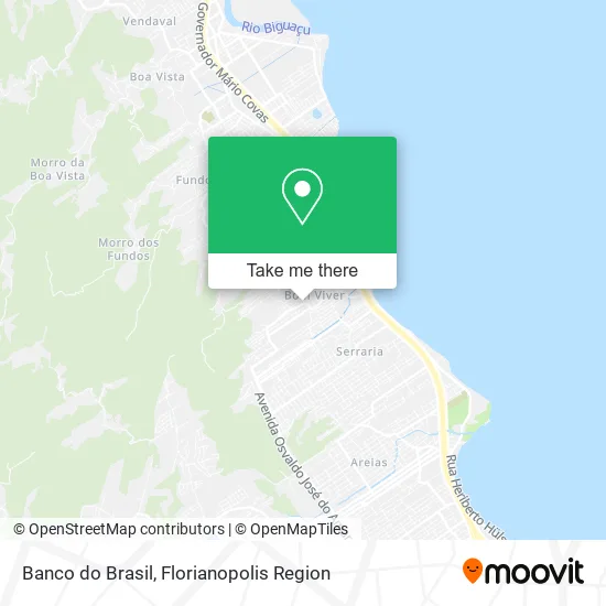 Banco do Brasil map