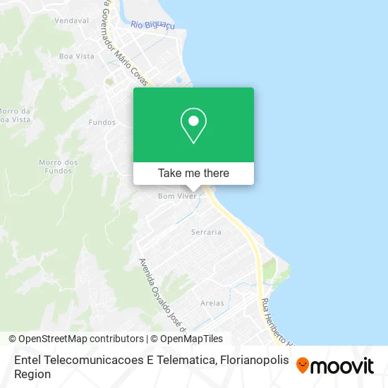 Entel Telecomunicacoes E Telematica map