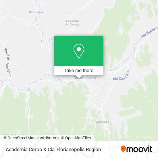 Academia Corpo & Cia map