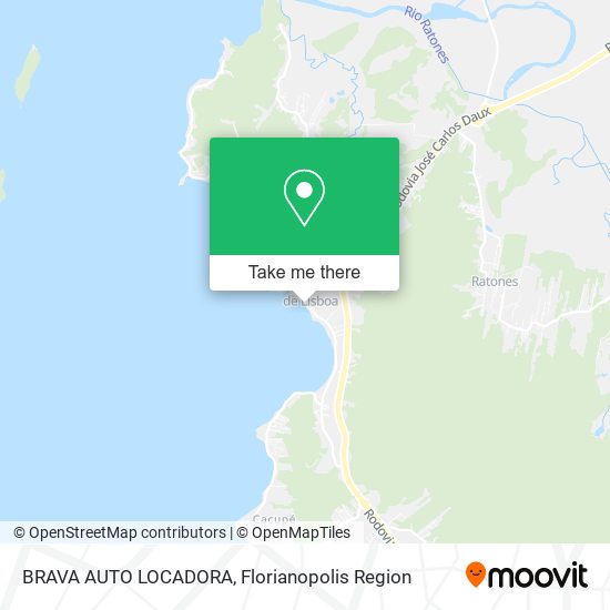 BRAVA AUTO LOCADORA map