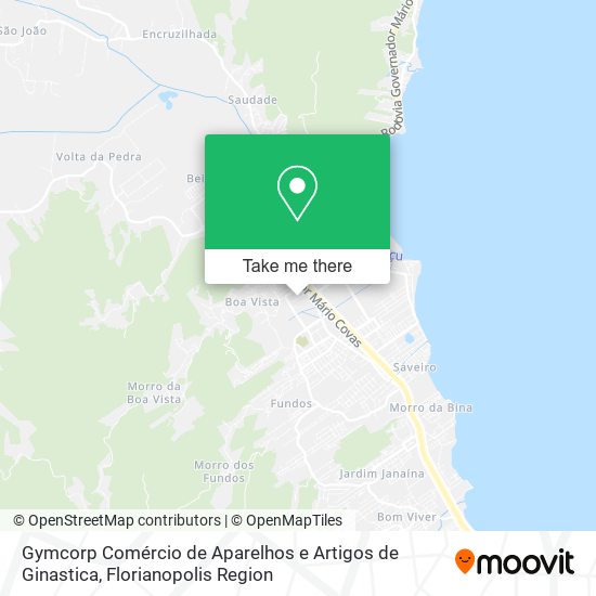 Mapa Gymcorp Comércio de Aparelhos e Artigos de Ginastica