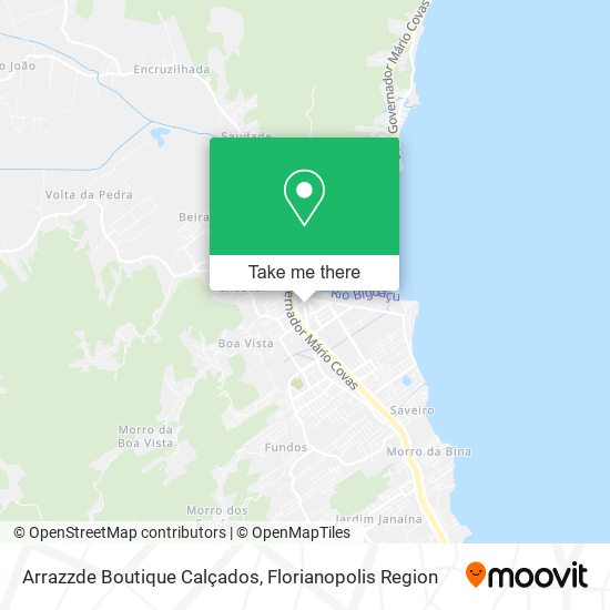 Mapa Arrazzde Boutique Calçados