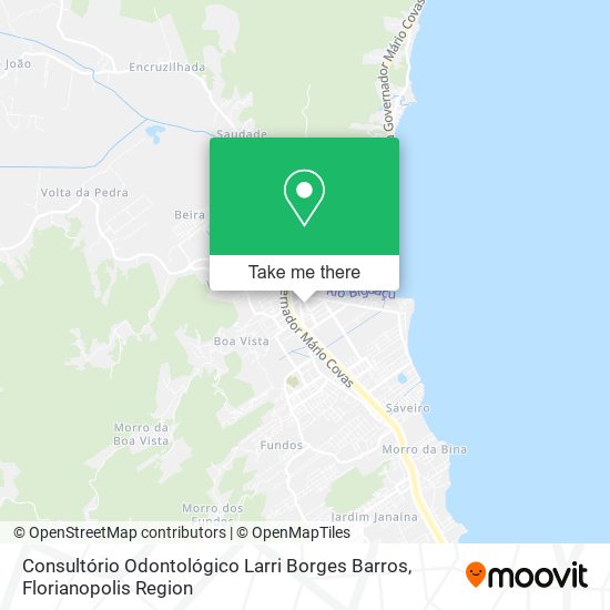 Mapa Consultório Odontológico Larri Borges Barros