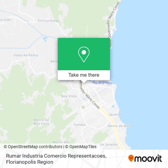 Rumar Industria Comercio Representacoes map