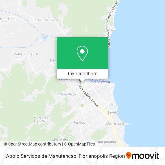 Apoio Servicos de Manutencao map