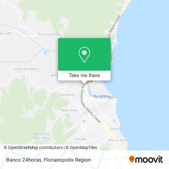 Banco 24horas map