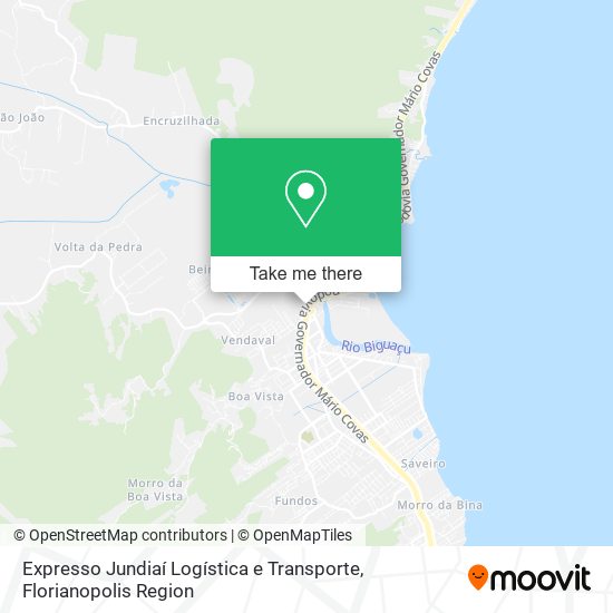 Expresso Jundiaí Logística e Transporte map