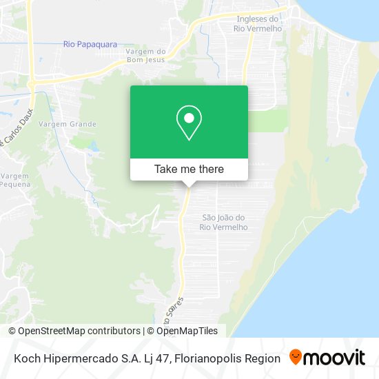 Koch Hipermercado S.A. Lj 47 map