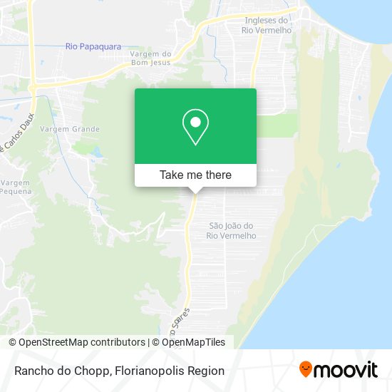 Rancho do Chopp map