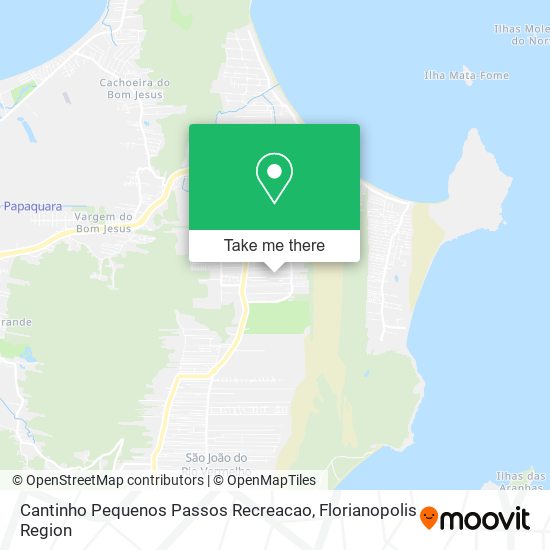 Cantinho Pequenos Passos Recreacao map