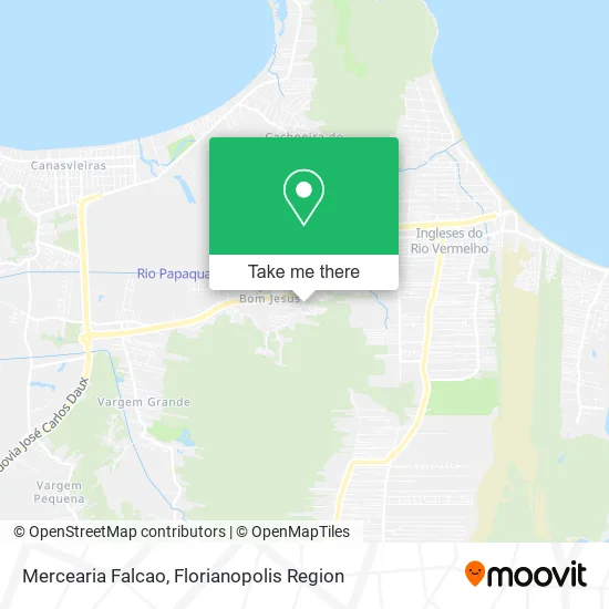Mercearia Falcao map
